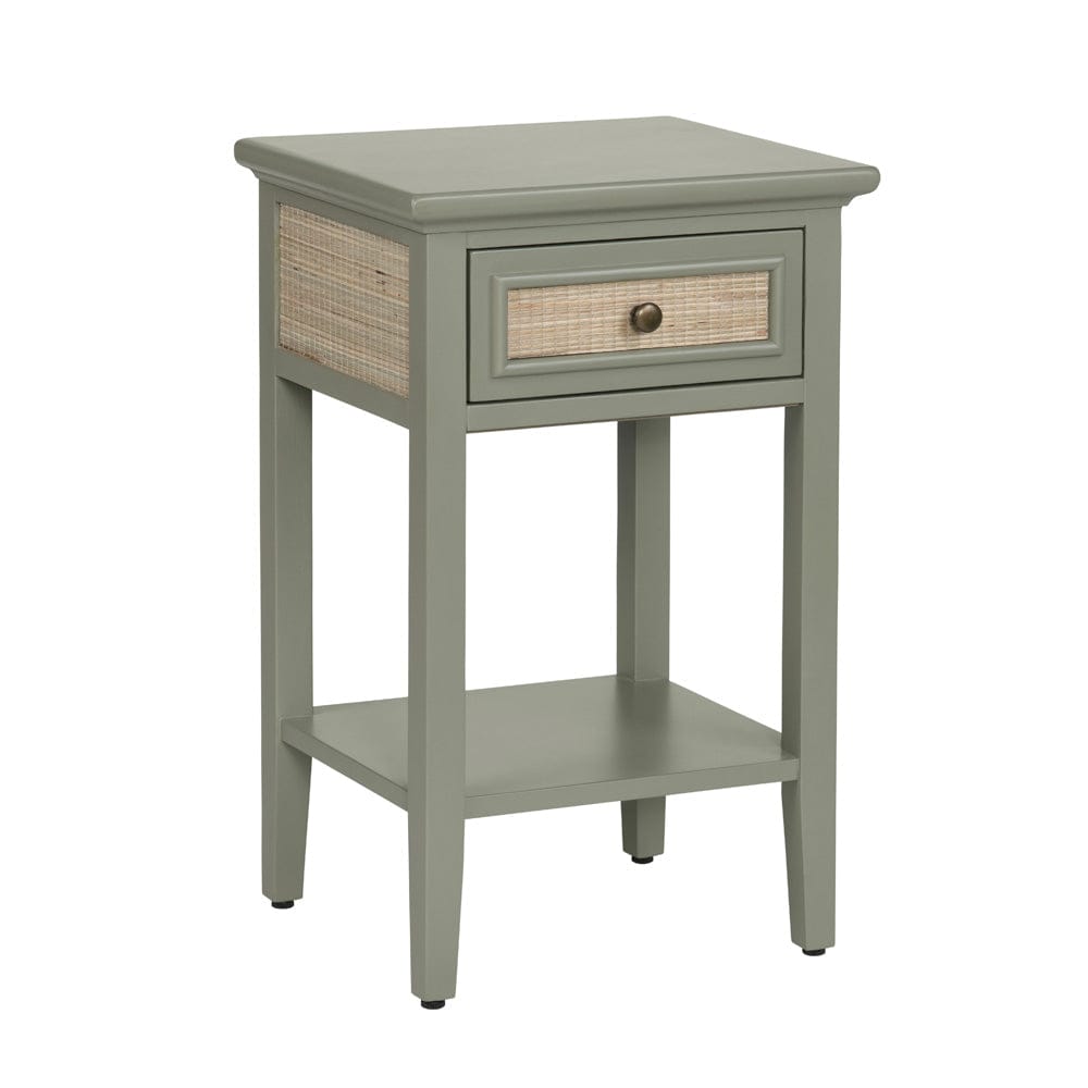 Crestview Collection - Solace Square Green Solid Wood Accent End Table - CVFDR1322 view 1