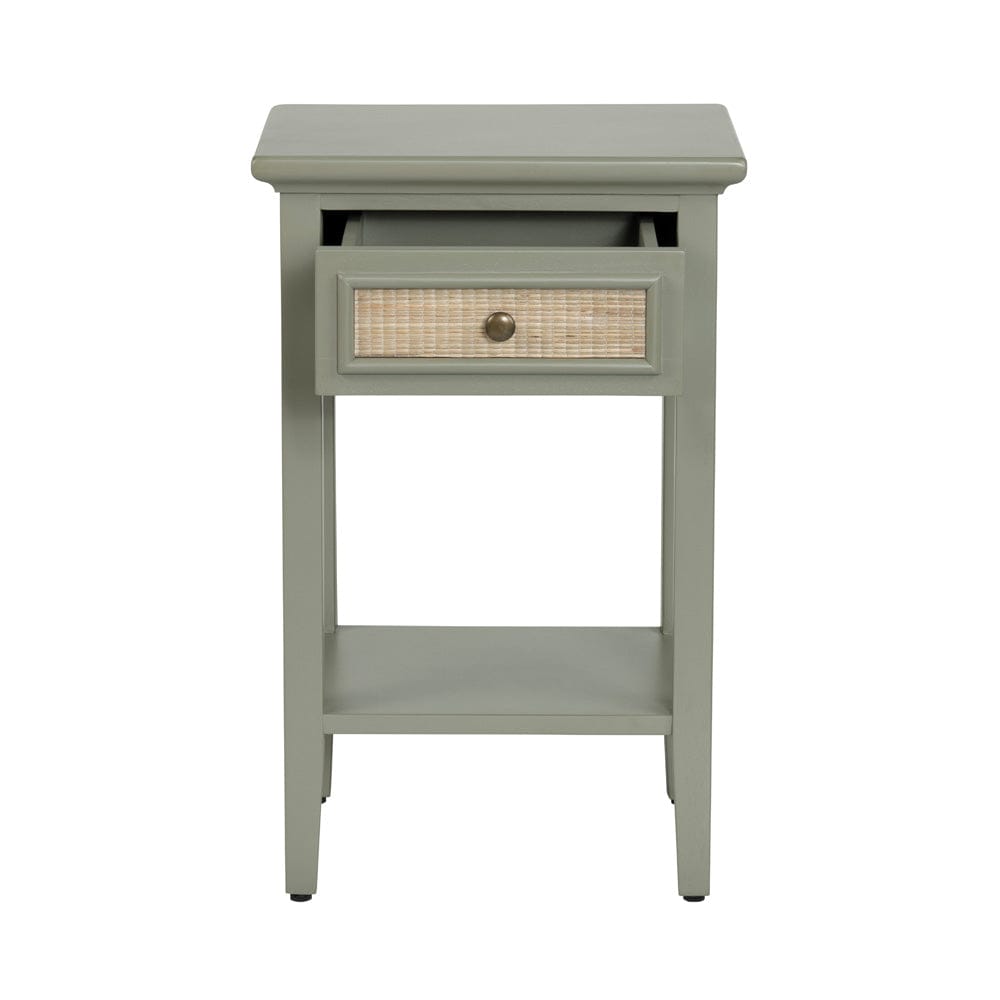 Crestview Collection - Solace Square Green Solid Wood Accent End Table - CVFDR1322 view 3