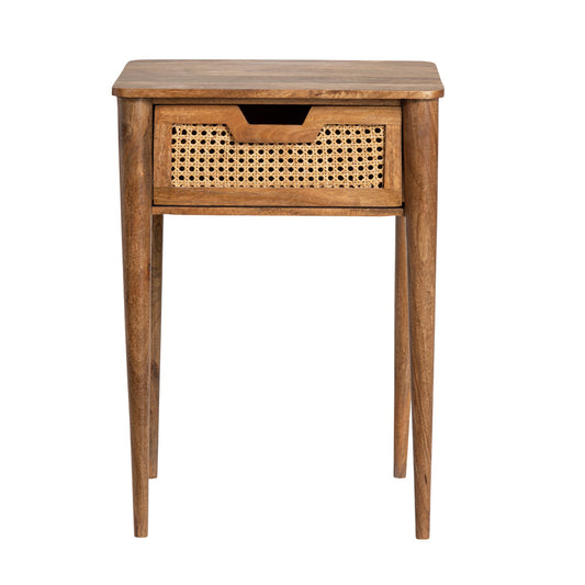 Crestview Collection - Square Brown Solid Wood Accent End Table - CVFNR4228 view 2