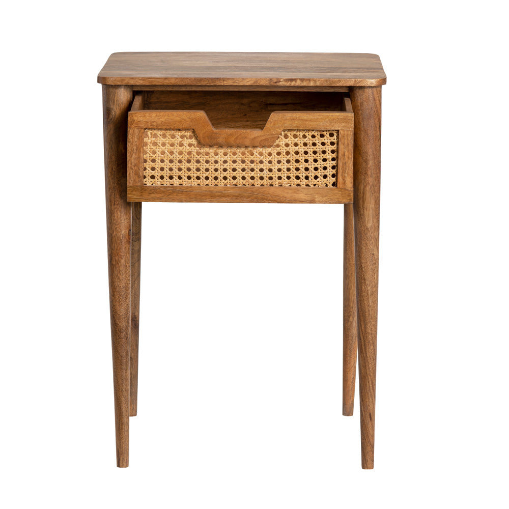 Crestview Collection - Square Brown Solid Wood Accent End Table - CVFNR4228 view 3