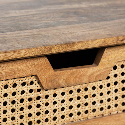 Crestview Collection - Square Brown Solid Wood Accent End Table - CVFNR4228 view 4