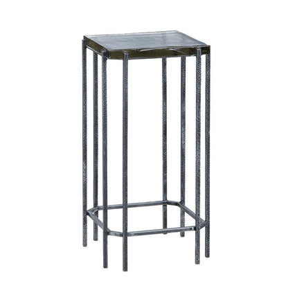 Crestview Collection - Square Gray Glass Accent End Table - CVFNR5232 view 1