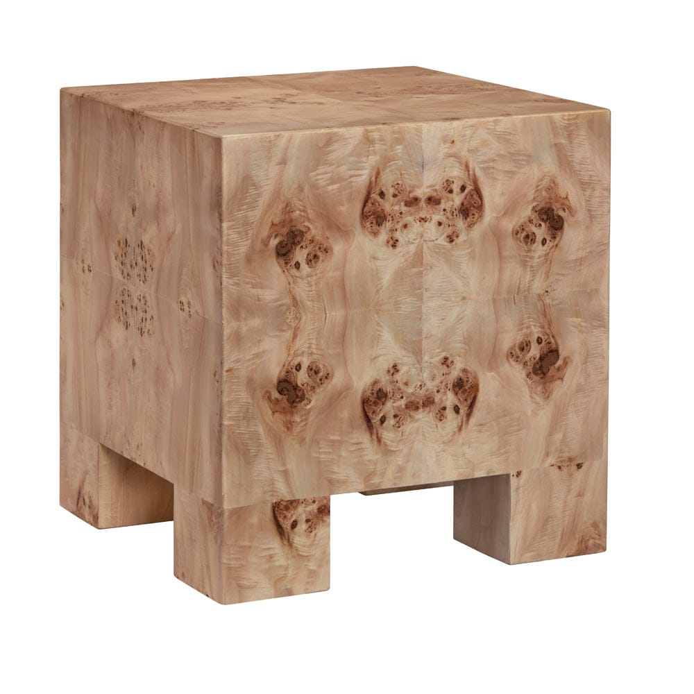 Crestview Collection - Sutherland Square Brown Solid Wood Accent End Table - CVFDR1341 view 1