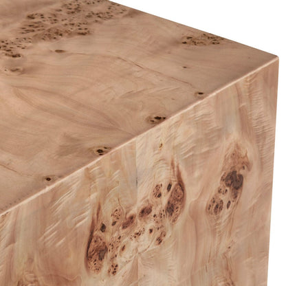 Crestview Collection - Sutherland Square Brown Solid Wood Accent End Table - CVFDR1341 view 3