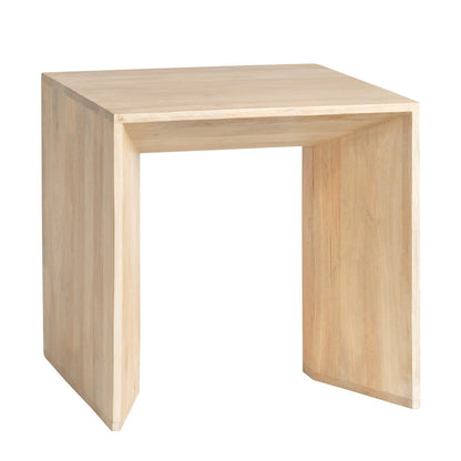 Crestview Collection - Sydney Square Brown Solid Wood Accent End Table - CVFNR4572 view 1