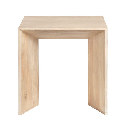 Crestview Collection - Sydney Square Brown Solid Wood Accent End Table - CVFNR4572 view 2