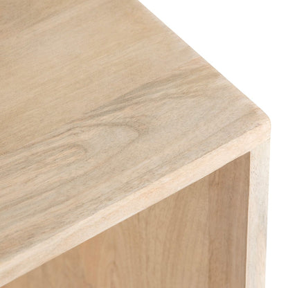 Crestview Collection - Sydney Square Brown Solid Wood Accent End Table - CVFNR4572 view 3