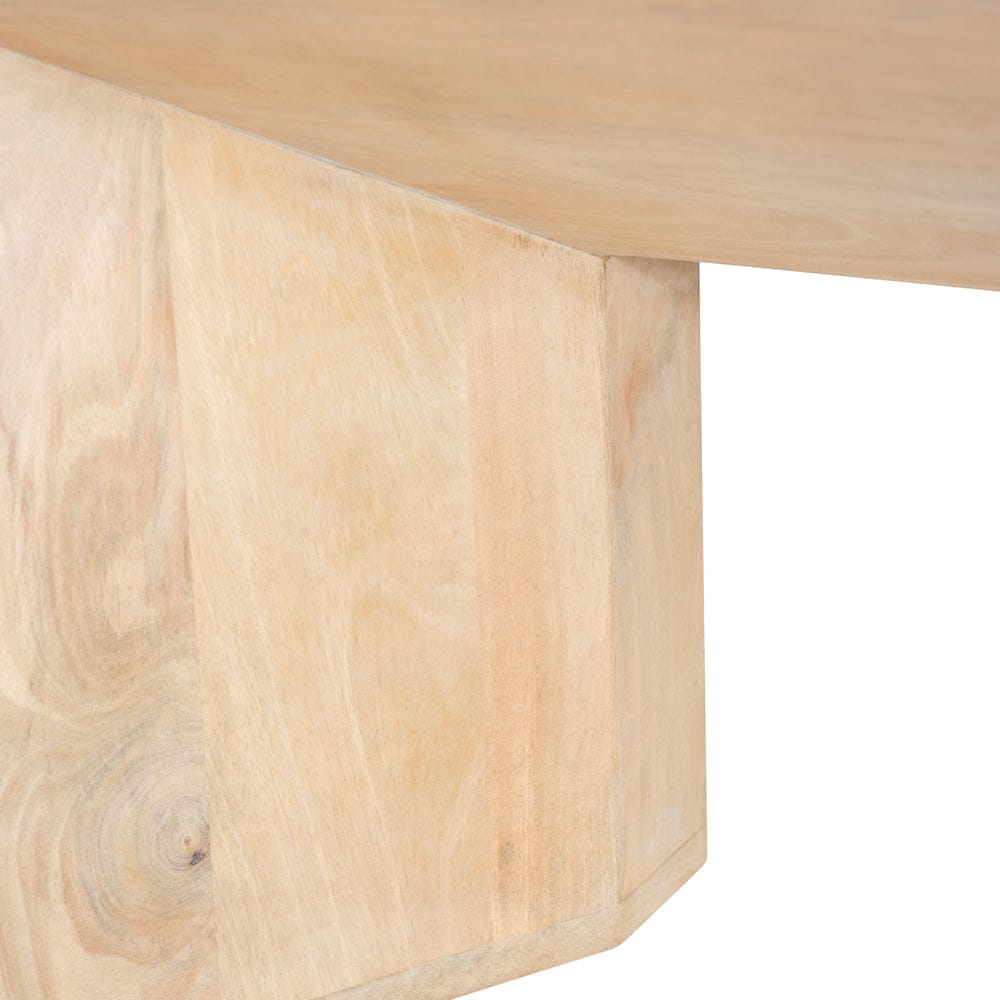 Crestview Collection - Sydney Tan Solid Wood Rectangle Coffee Table / Cocktail Table - CVFNR4571 view 3