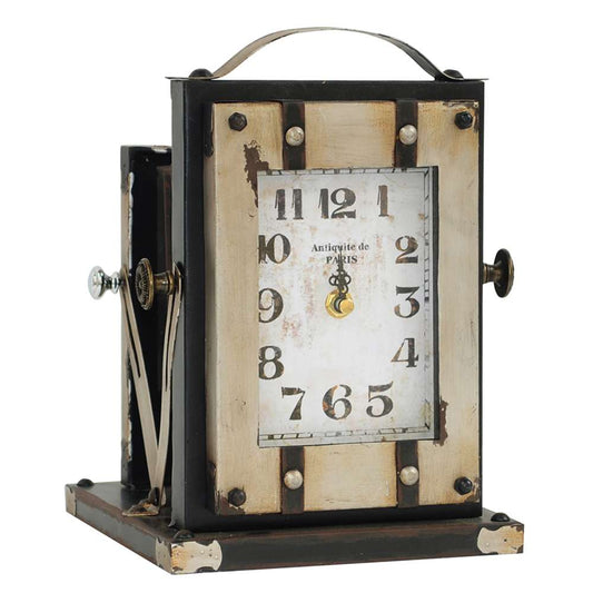 Crestview Collection - Time Flash Metal Clock - CVTCK1087 veiw 1