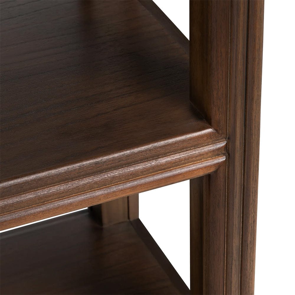 Crestview Collection - Vista 58 in. Brown Solid Wood Accent Console Sofa Table - CVFDR1315 view 3