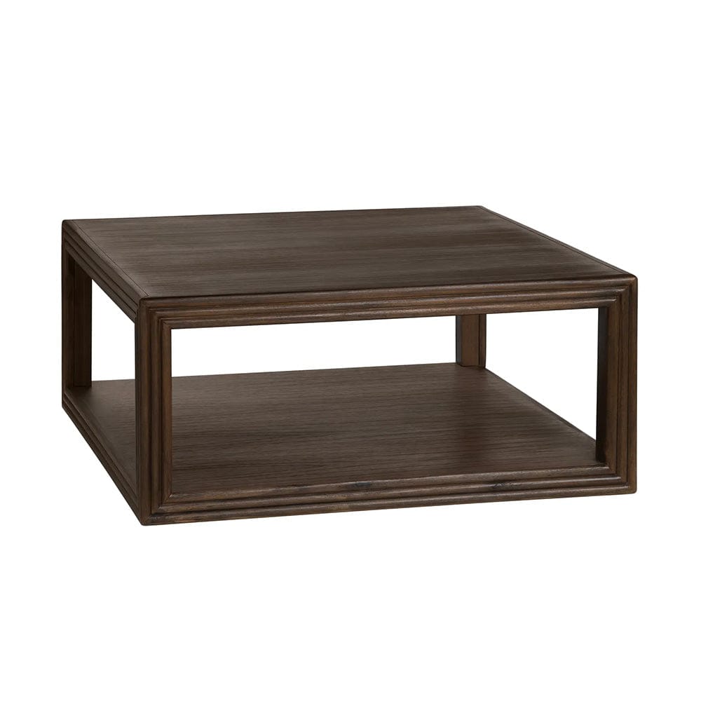 Crestview Collection - Vista Brown Solid Wood Rectangle Coffee Table / Cocktail Table - CVFDR1313 view 1