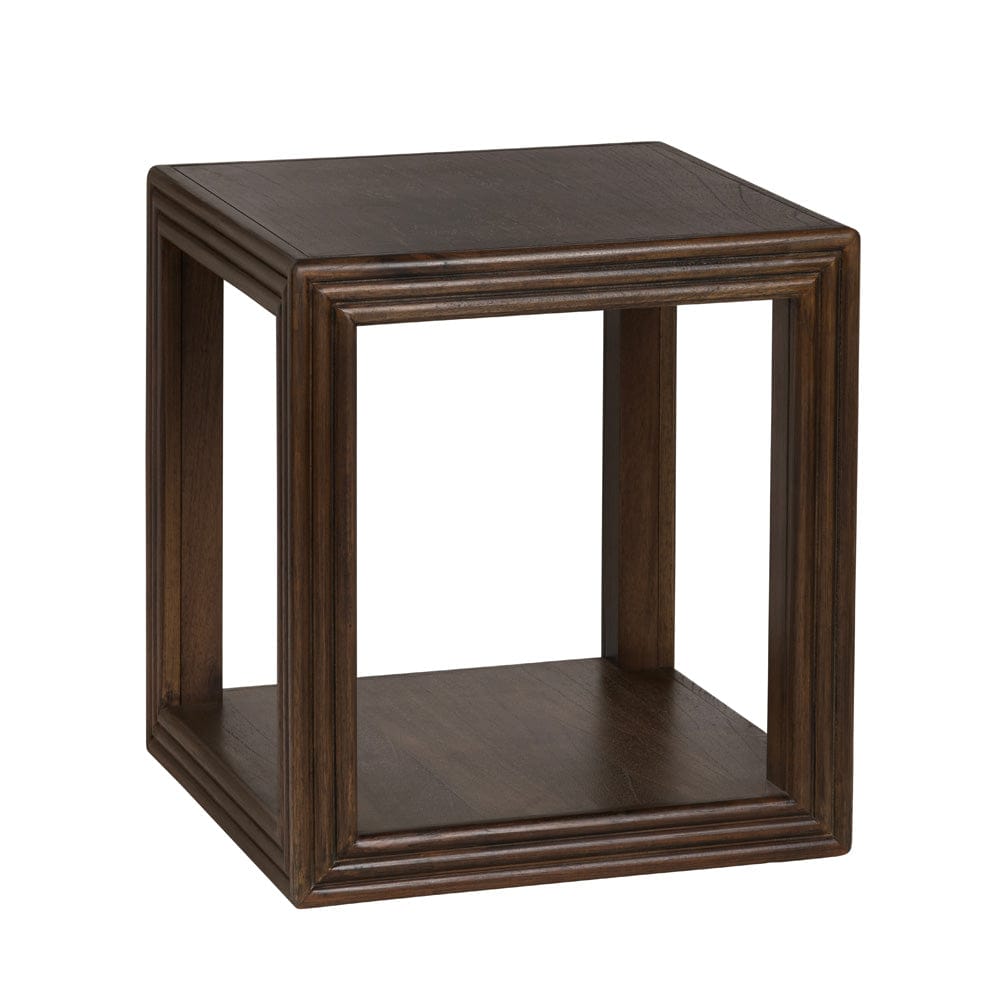 Crestview Collection - Vista Square Brown Solid Wood Accent End Table - CVFDR1314 view 1