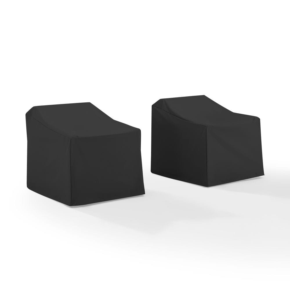 Crosley Furniture - 2Pc Outdoor Chair Furniture Cover Set - 2 Chairs - MO75002-BK view 2
