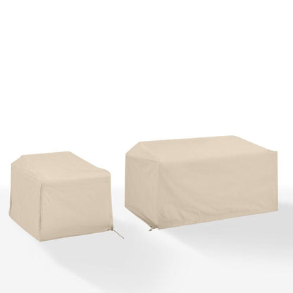 Crosley Furniture - 2Pc Outdoor Furniture Cover Set - Chair & Loveseat - MO75030-TA view 1