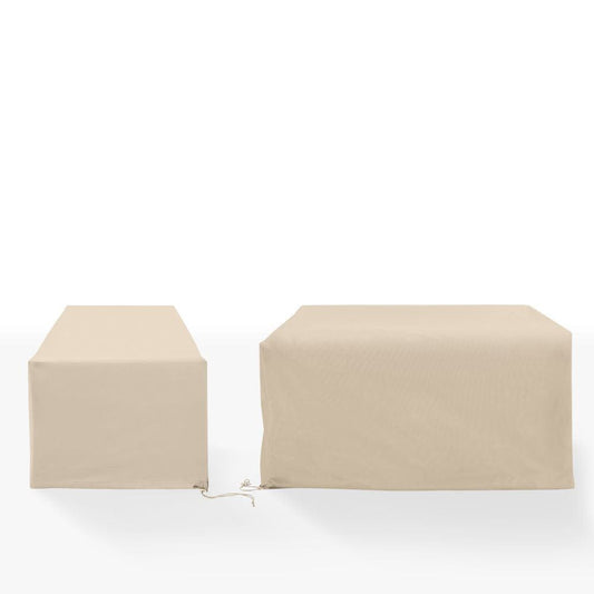 Crosley Furniture - 2Pc Outdoor Furniture Cover Set - Chair & Loveseat - MO75030-TA view 2