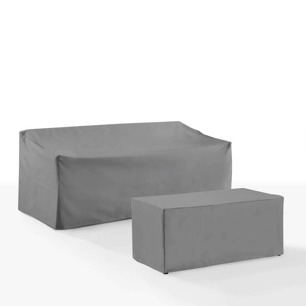 Crosley Furniture - 2Pc Outdoor Furniture Cover Set - Sofa & Coffee Table - MO75040-GY view 1
