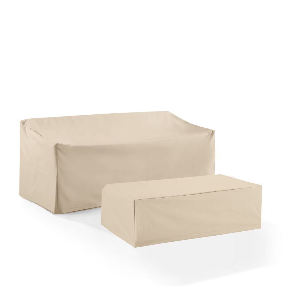 Crosley Furniture - 2Pc Outdoor Furniture Cover Set - Sofa & Coffee Table - MO75040-TA view 1