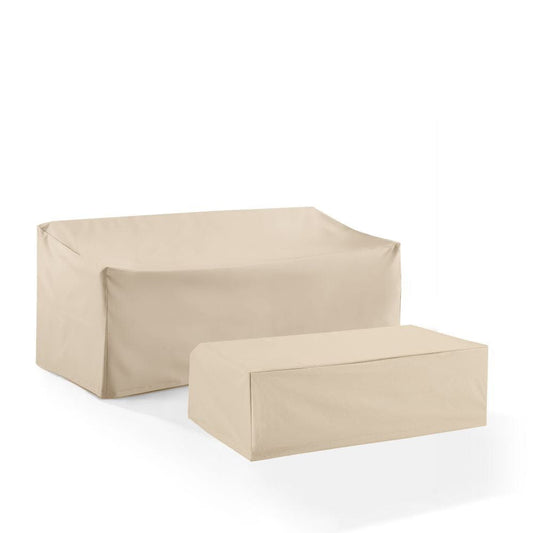 Crosley Furniture - 2Pc Outdoor Furniture Cover Set - Sofa & Coffee Table - MO75040-TA view 1