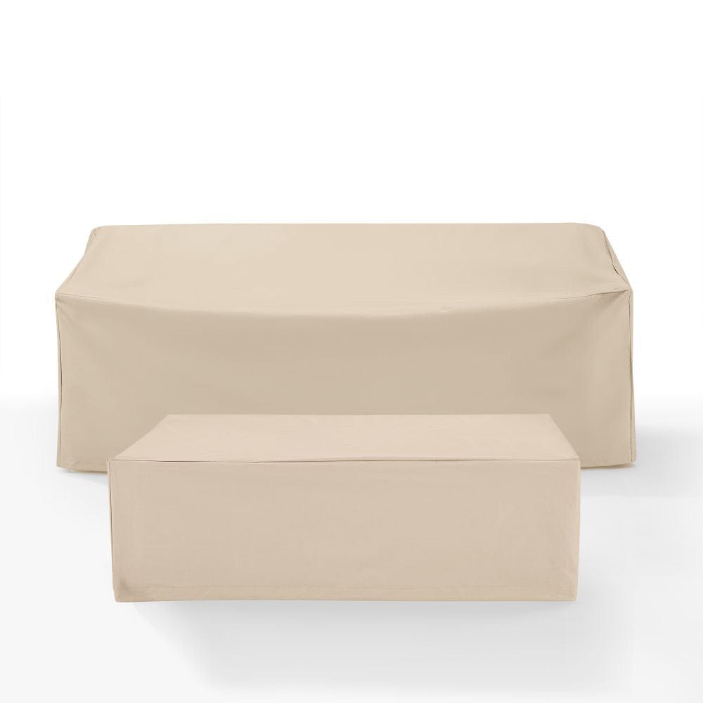 Crosley Furniture - 2Pc Outdoor Furniture Cover Set - Sofa & Coffee Table - MO75040-TA view 2