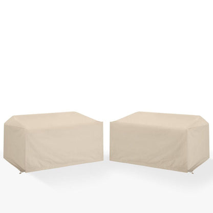 Crosley Furniture - 2Pc Outdoor Loveseat Furniture Cover Set - 2 Loveseats - MO75033-TA view 1