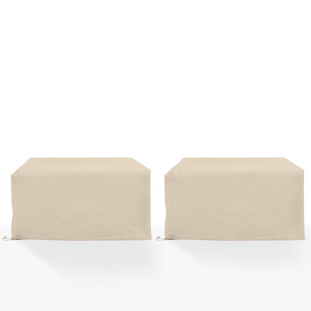 Crosley Furniture - 2Pc Outdoor Loveseat Furniture Cover Set - 2 Loveseats - MO75033-TA view 2
