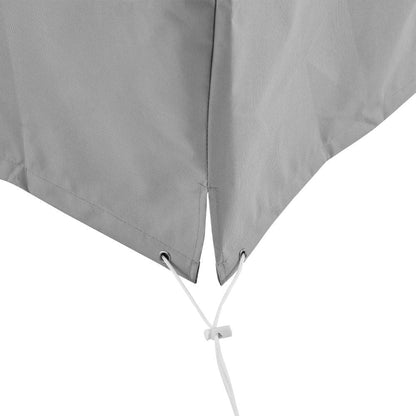 Crosley Furniture - 3Pc Outdoor Bistro Furniture Cover Set - 2 Dining Side Chairs & 1 Bistro Table - MO75018-GY view 3