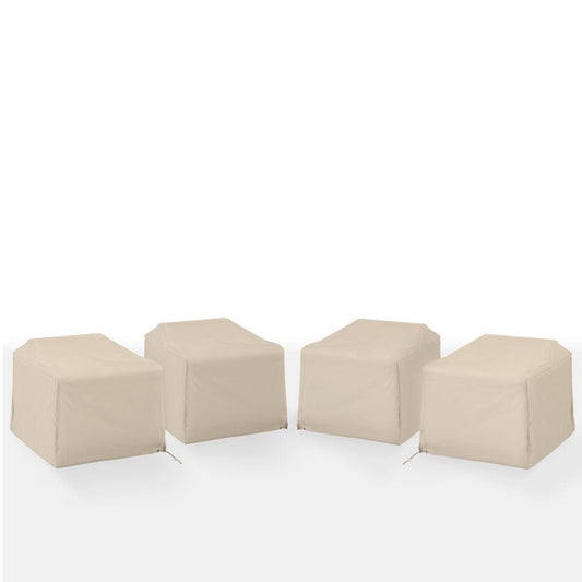 Crosley Furniture - 4Pc Outdoor Chair Furniture Cover Set - 4 Chairs - MO75024-TA view 1