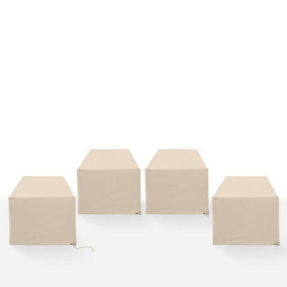 Crosley Furniture - 4Pc Outdoor Chair Furniture Cover Set - 4 Chairs - MO75024-TA view 2