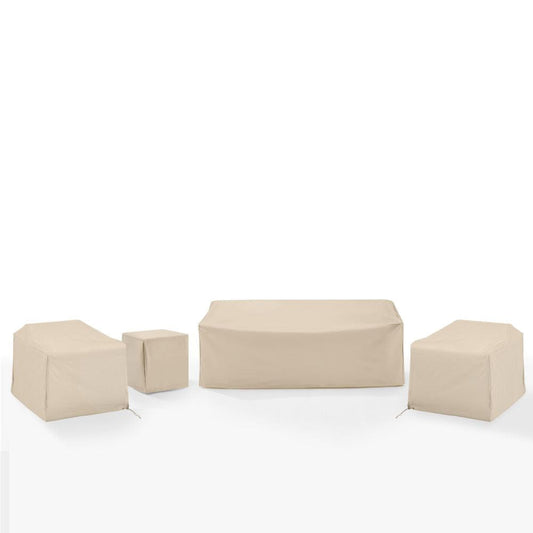 Crosley Furniture - 4Pc Outdoor Furniture Cover Set - 2 Chairs, 1 Sofa, & 1 Side Table - MO75042-TA view 1