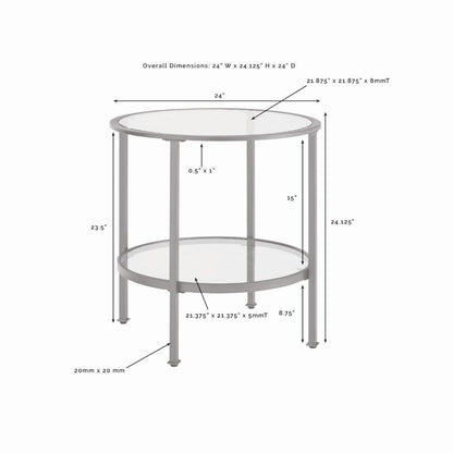 Crosley Furniture - Aimee End Table Oil Rubbed Bronze - CF1309-BZ view 3