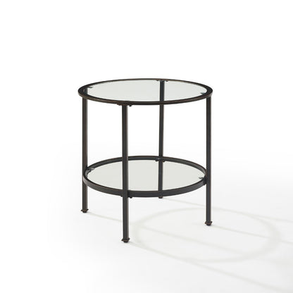 Crosley Furniture - Aimee End Table Oil Rubbed Bronze - CF1309-BZ veiw 1