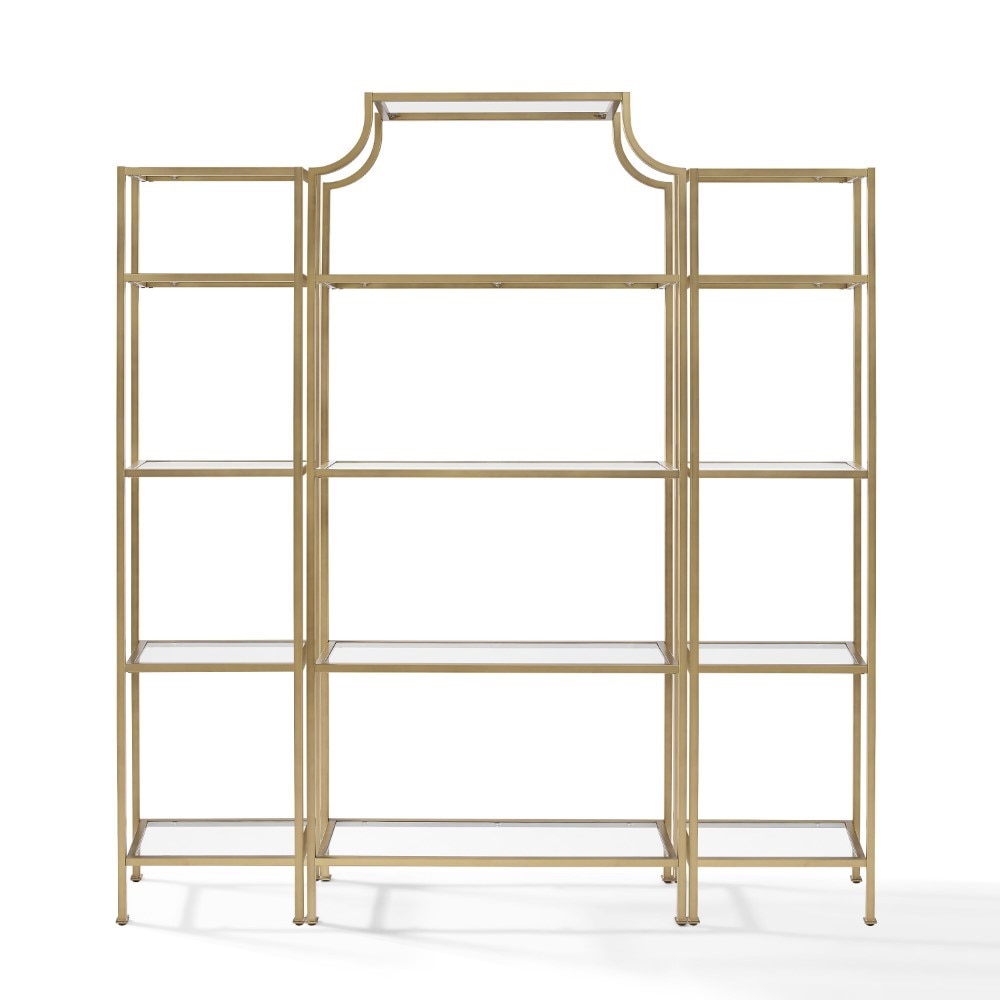 Crosley Furniture - Aimee Etagere Set - KF65004GL veiw 1