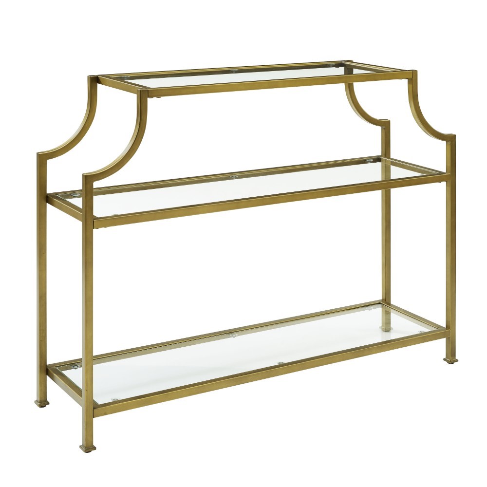 Crosley Furniture - Aimee Glass Console Table - CF1307-GL view 3