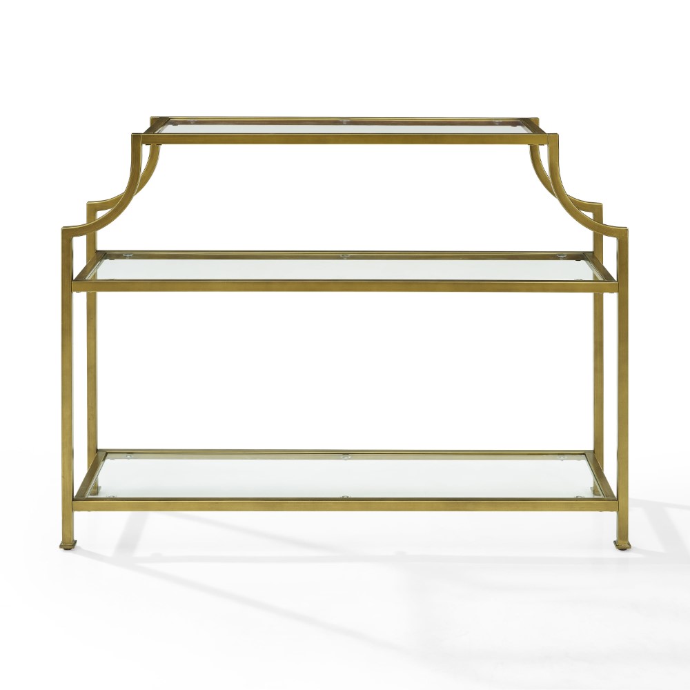 Crosley Furniture - Aimee Glass Console Table - CF1307-GL view 4