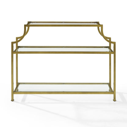 Crosley Furniture - Aimee Glass Console Table - CF1307-GL view 4