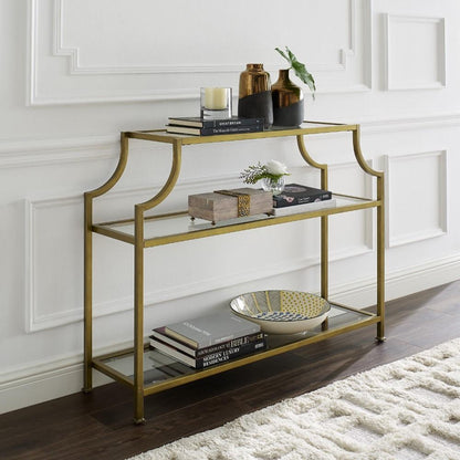 Crosley Furniture - Aimee Glass Console Table - CF1307-GL view 9