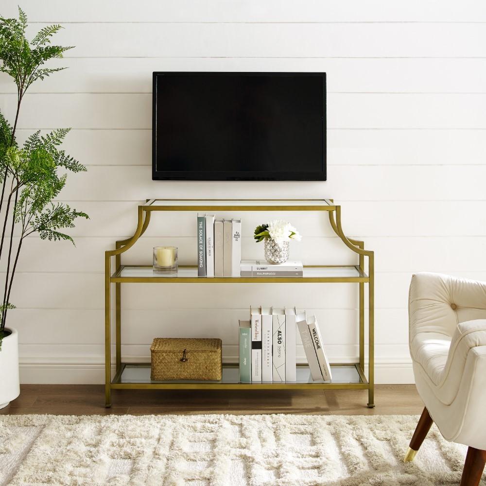 Crosley Furniture - Aimee Glass Console Table - CF1307-GL view 10