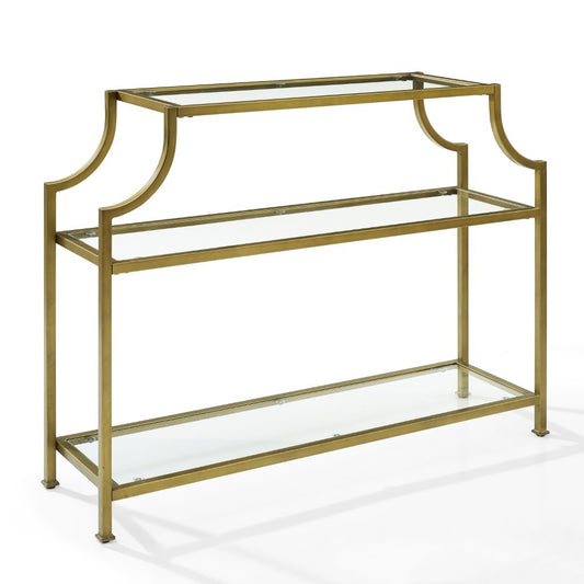 Crosley Furniture - Aimee Glass Console Table - CF1307-GL veiw 1