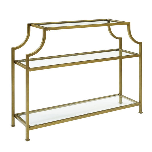 Crosley Furniture - Aimee Glass Console Table - CF1307-GL veiw 2