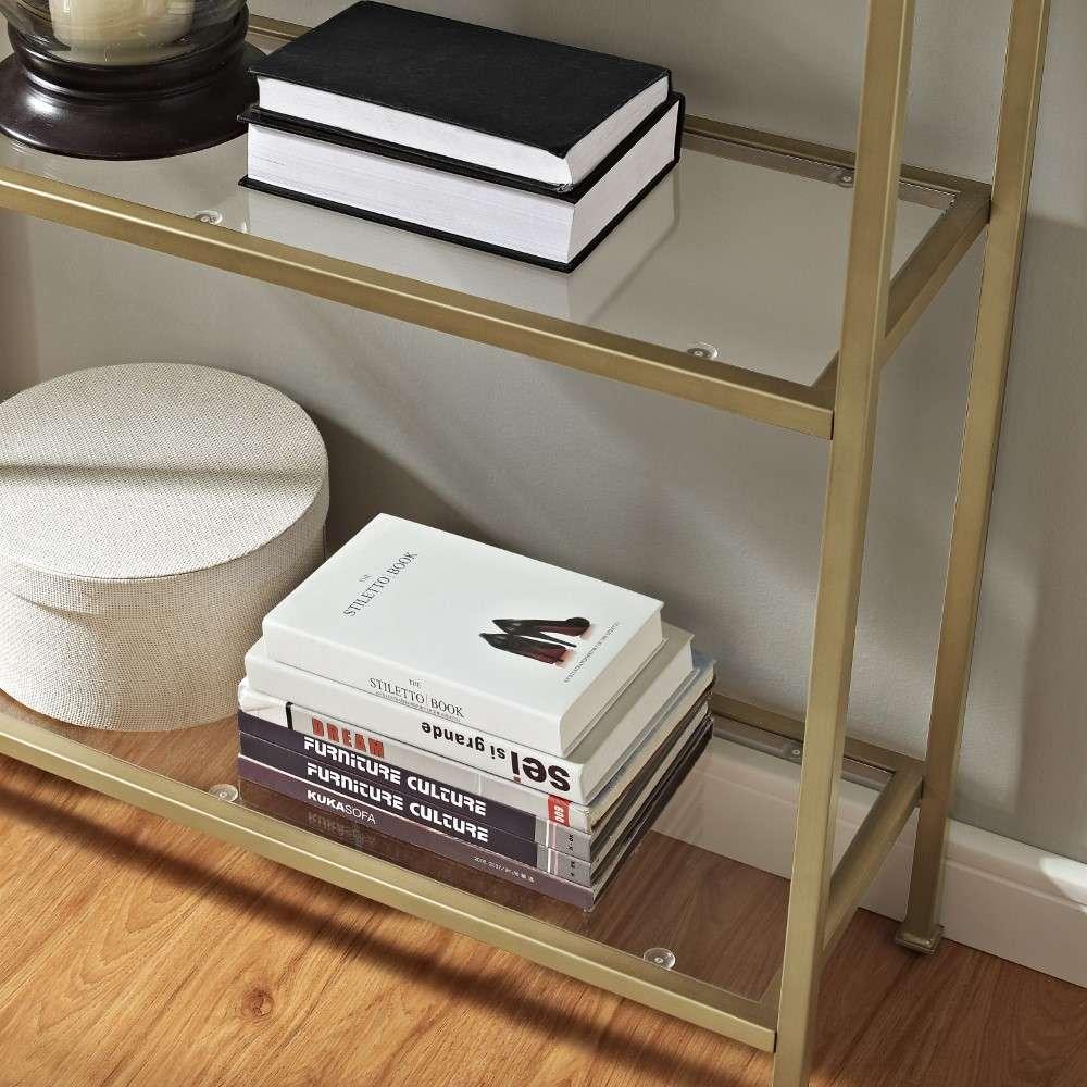 Crosley Furniture - Aimee Glass Etagere - CF6101-GL veiw 3