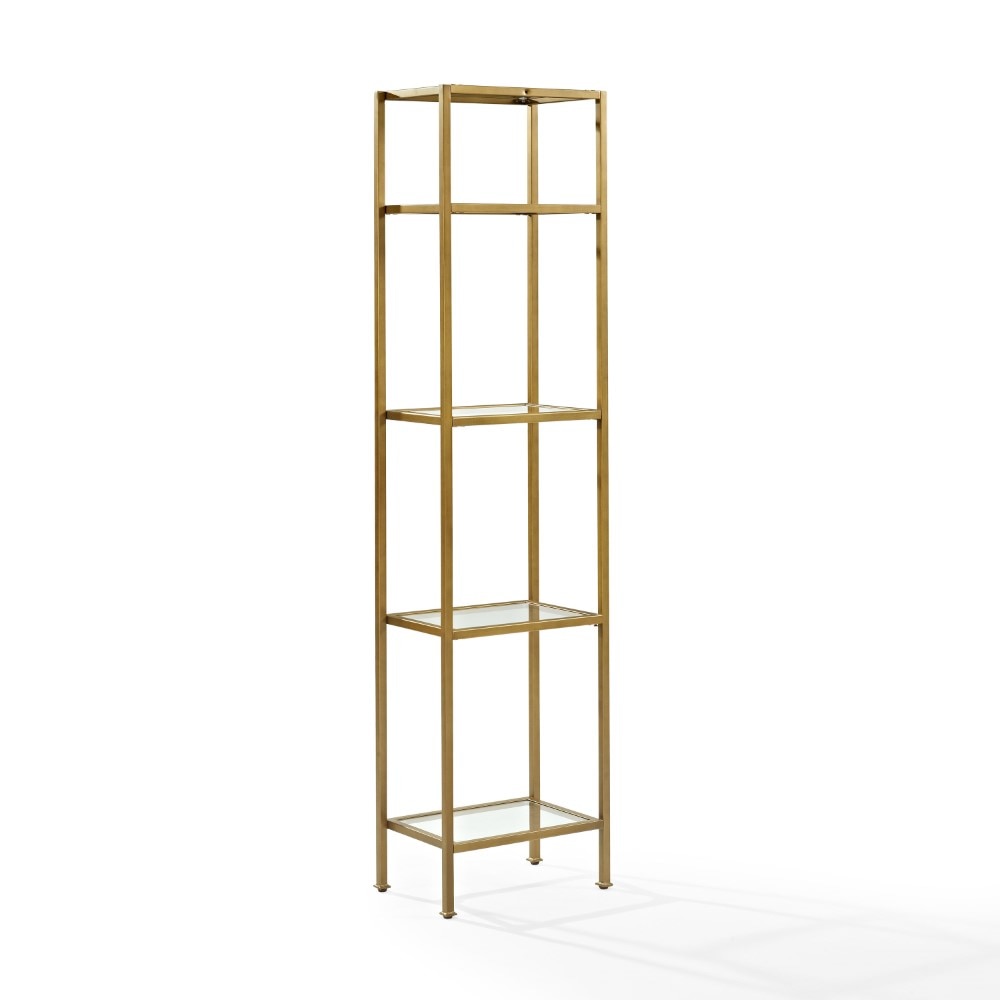 Crosley Furniture - Aimee Narrow Etagere - CF6114-GL view 1