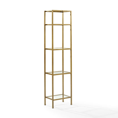 Crosley Furniture - Aimee Narrow Etagere - CF6114-GL view 1