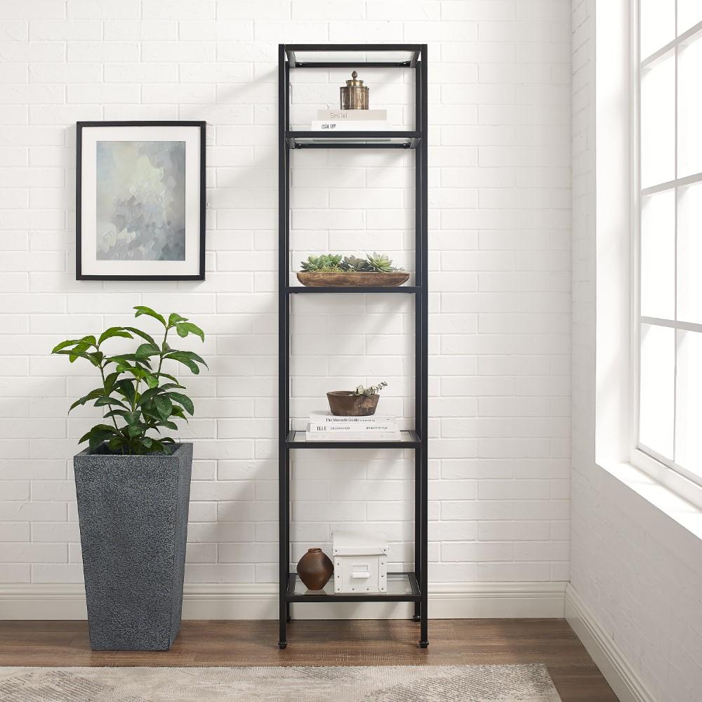 Crosley Furniture - Aimee Narrow Etagere Oil Rubbed Bronze - CF6114-BZ view 4