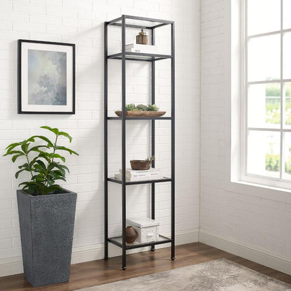 Crosley Furniture - Aimee Narrow Etagere Oil Rubbed Bronze - CF6114-BZ view 6