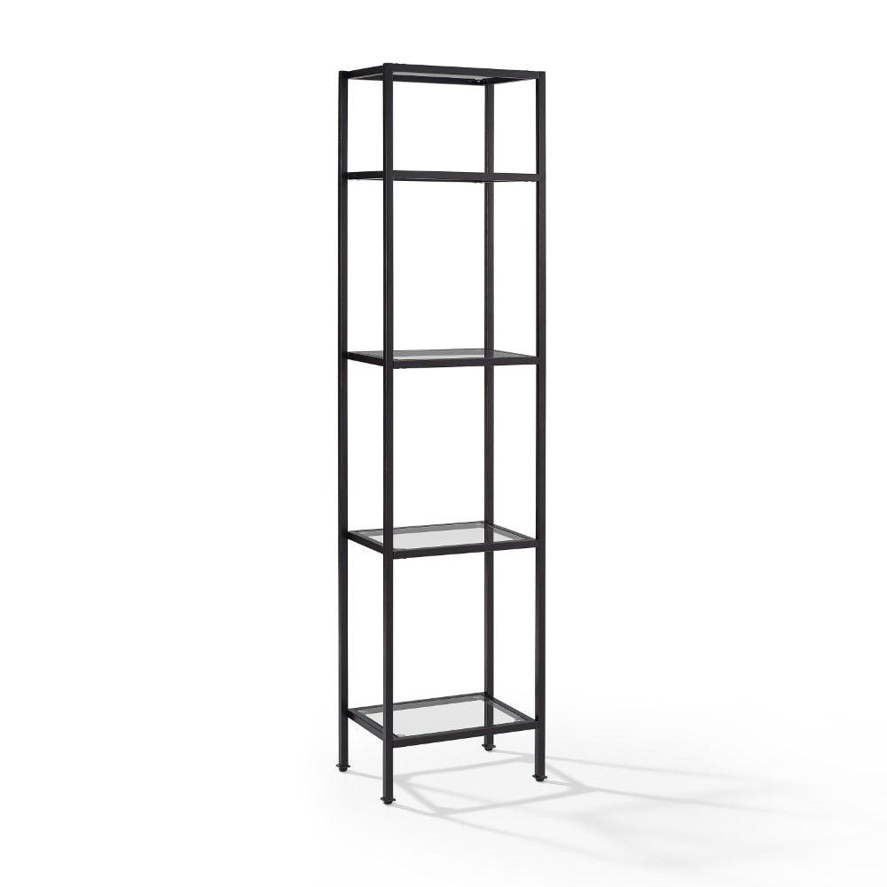 Crosley Furniture - Aimee Narrow Etagere Oil Rubbed Bronze - CF6114-BZ veiw 2