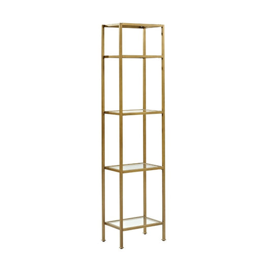 Crosley Furniture - Aimee Narrow Etagere - CF6114-GL veiw 2