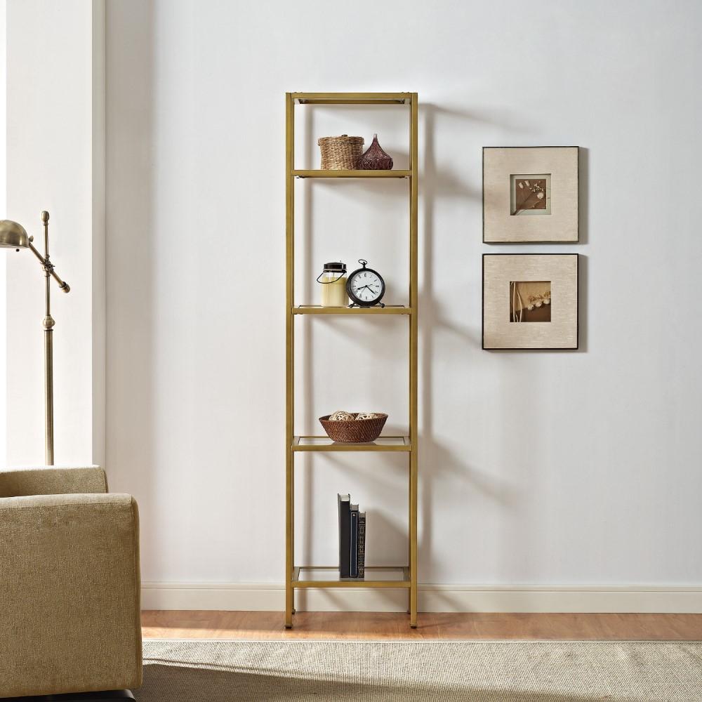 Crosley Furniture - Aimee Narrow Etagere - CF6114-GL veiw 4
