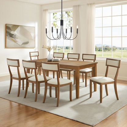 Crosley Furniture - Alessia 9-Piece Dining Table Set For 8 - Table & 8 Chairs - KF20059BR-CR view 6