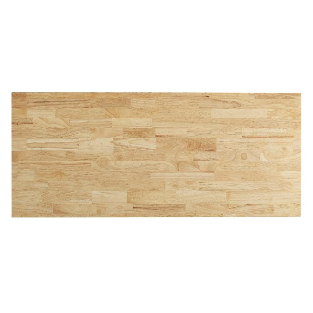 Crosley Furniture - Alexandria Wood Top Kitchen Island/Cart Gray/Natural - KF30201AGY veiw 4