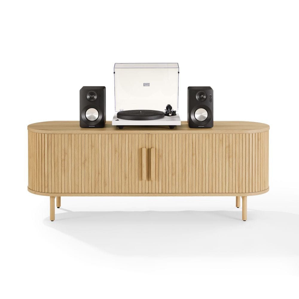 Crosley Furniture - Ambrose Record Player Cabinet With Vinyl Storage - CF1151-AH view 7